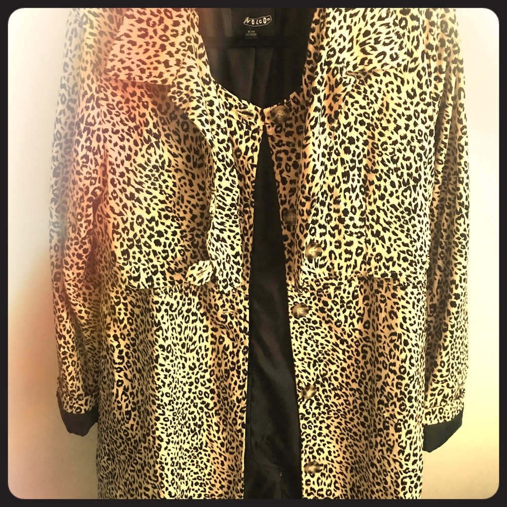 Leopard coat